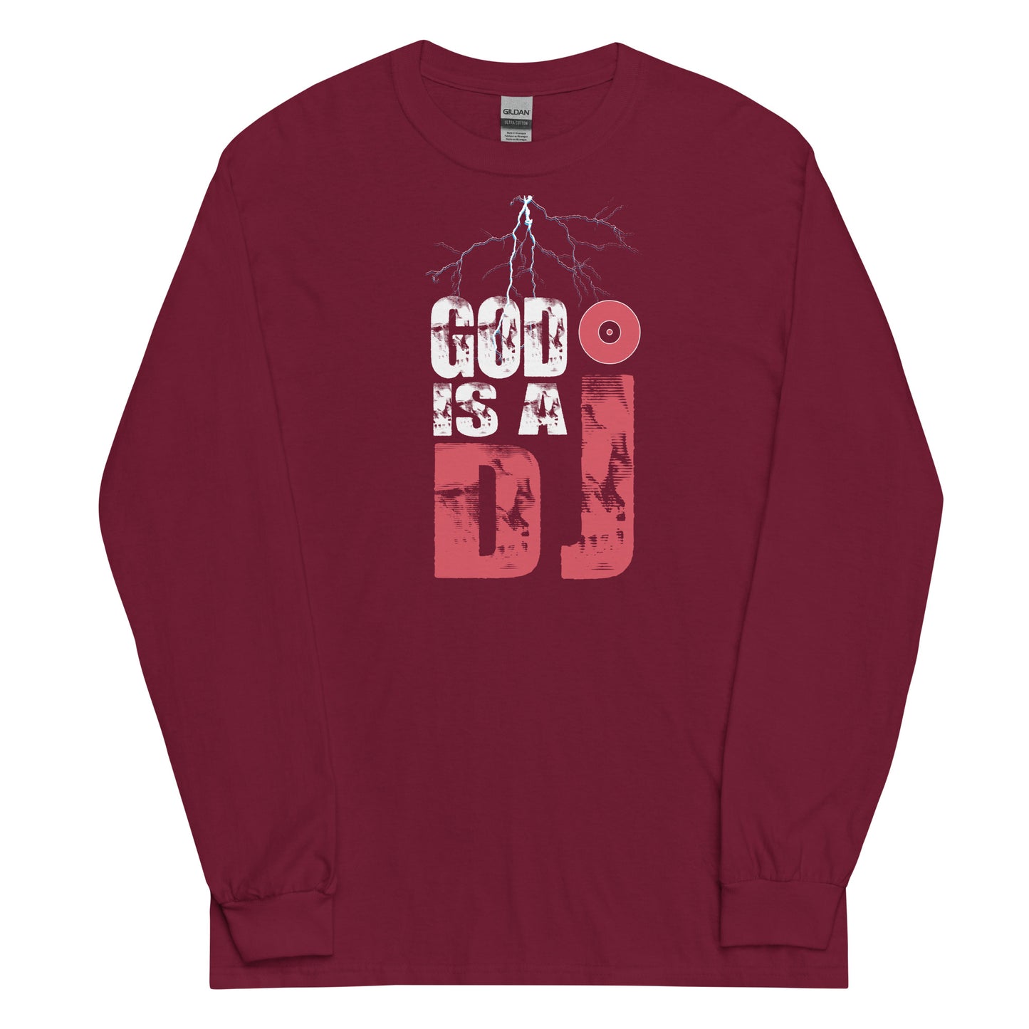 God Is A DJ- Men’s Long Sleeve Shirt